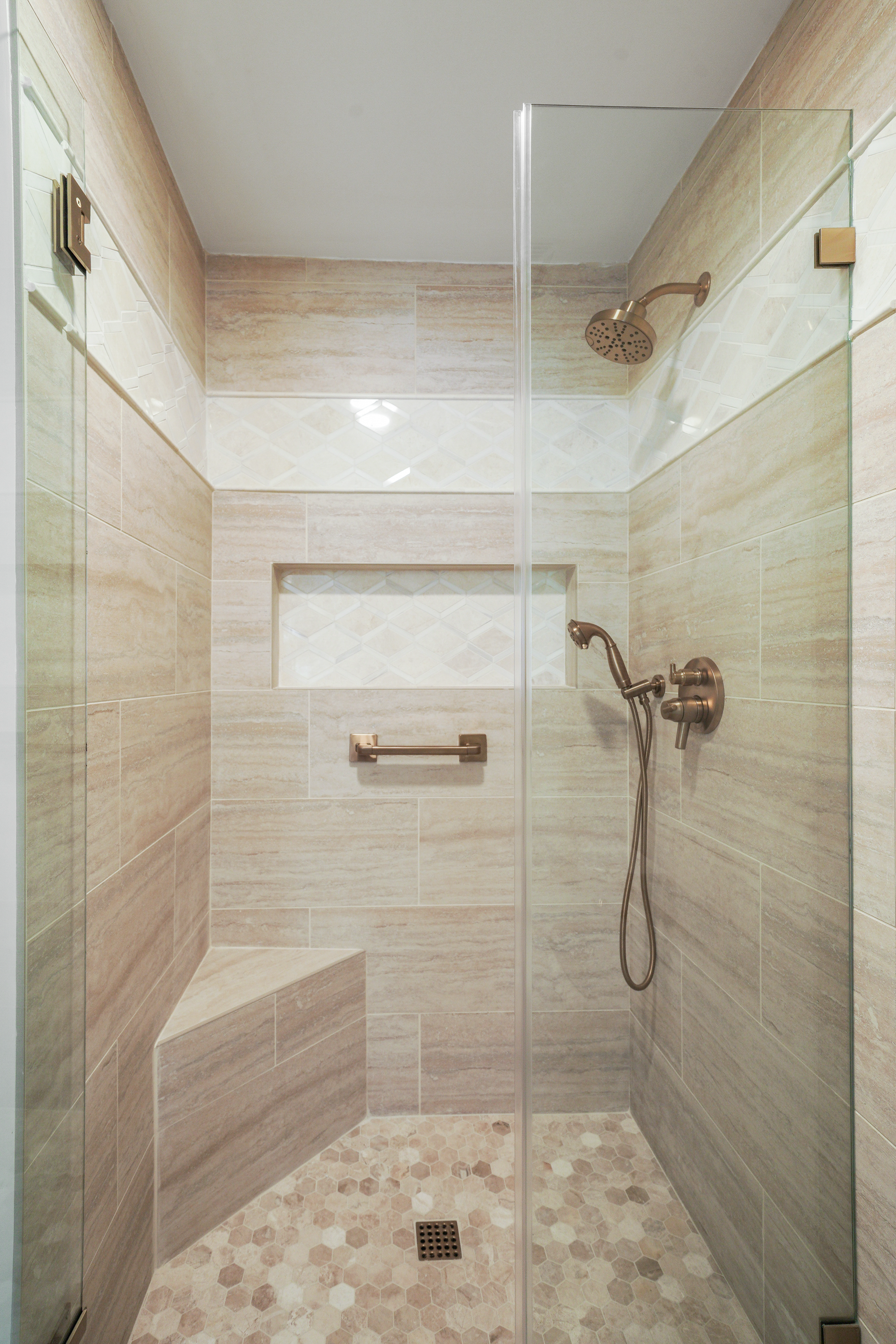 Luxury shower installation